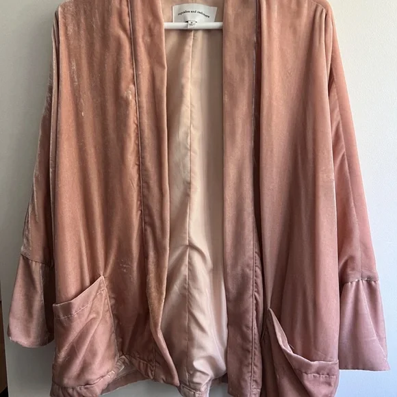 Velvet jacket - Picture 2 of 3